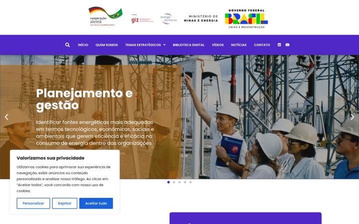 Ekrānuzņēmums no energiadofuturo.org.br