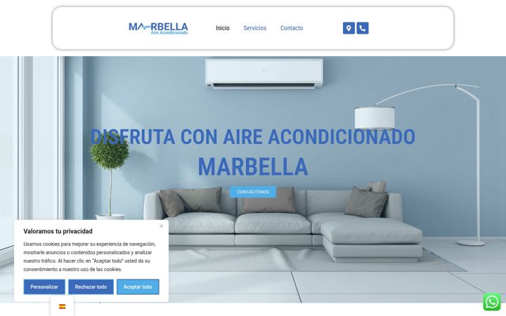 Screenshot of energiamarbella.com