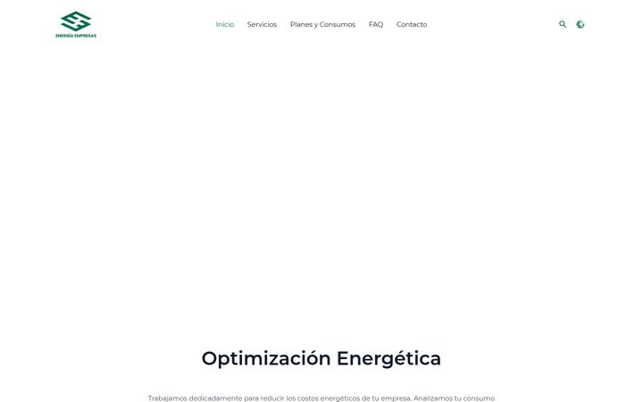 Екранна снимка на energiaparaempresas.es