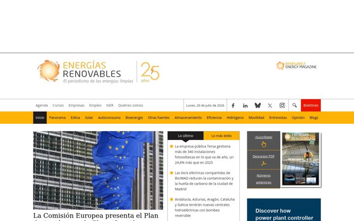 Screenshot of energias-renovables.com