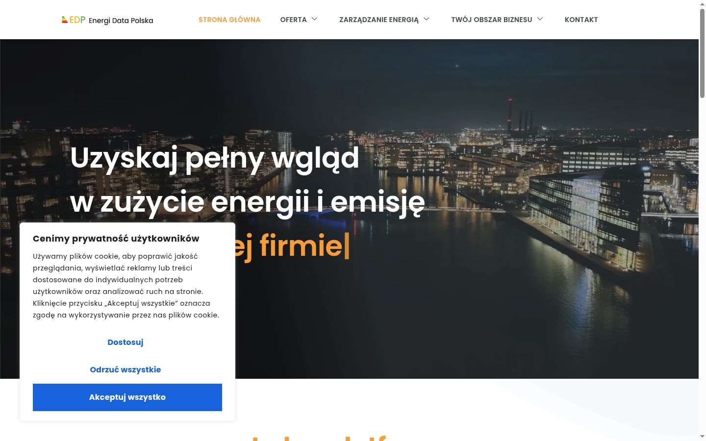 Screenshot tal-banner tal-kunsens muri qabel kwalunkwe interazzjoni