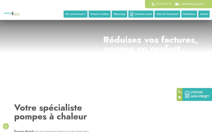 Screenshot of energie-breizh.com