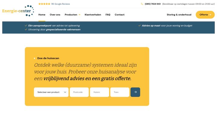 Snímek obrazovky energie-center.nl