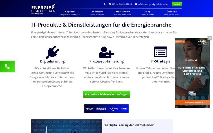 Captura de pantalla de energie-digitalisieren.de