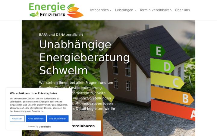 Captura de pantalla de energie-effizienter.de
