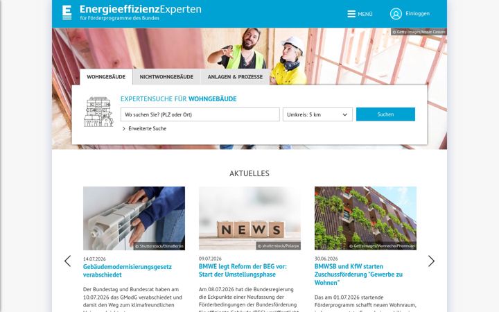 Screenshot of energie-effizienz-experten.de