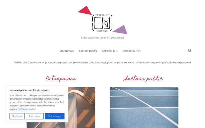 Screenshot of energie-emotions.fr