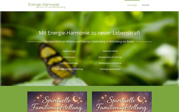 Screenshot of energie-harmonie.com