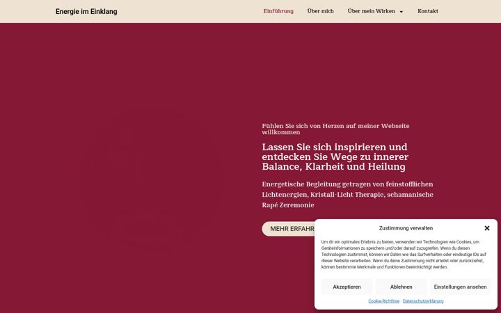 Screenshot von energie-im-einklang.eu