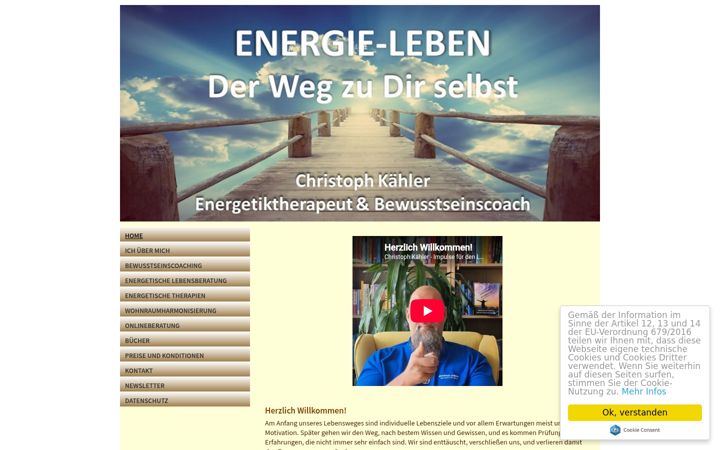 Captura de ecrã de energie-leben.net