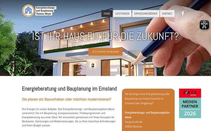 Screenshot of energie-meyer.com