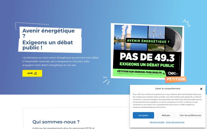 Screenshot of energie-publique.fr
