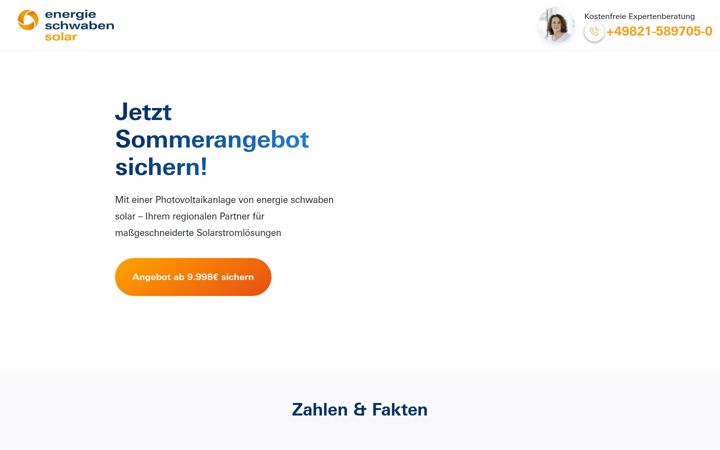 Screenshot von energie-schwaben-solar.de