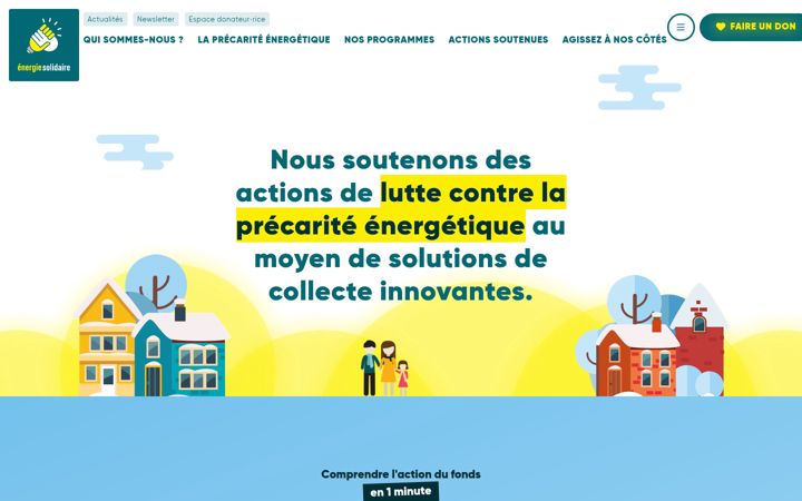 Captura de ecrã de energie-solidaire.org
