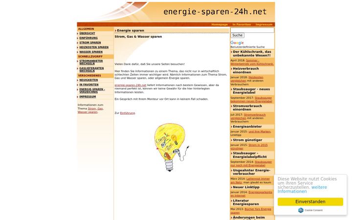 Captura de ecrã de energie-sparen-24h.net