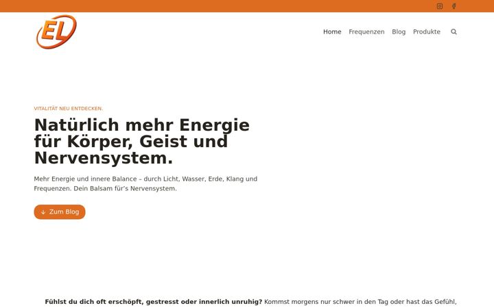 Screenshot von energie-und-leben.de