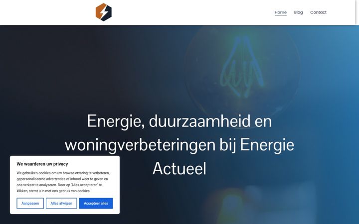 Ekrano kopija energieactueel.nl
