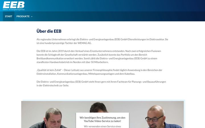 Screenshot of energieanlagenbau.com