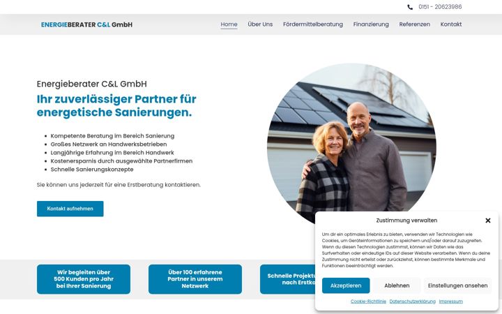 Screenshot van energieberater-cl.de