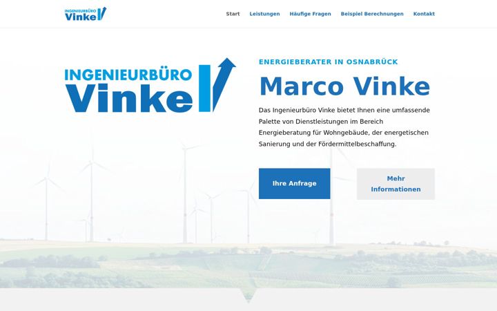 Captura de ecrã de energieberater-lotte.de