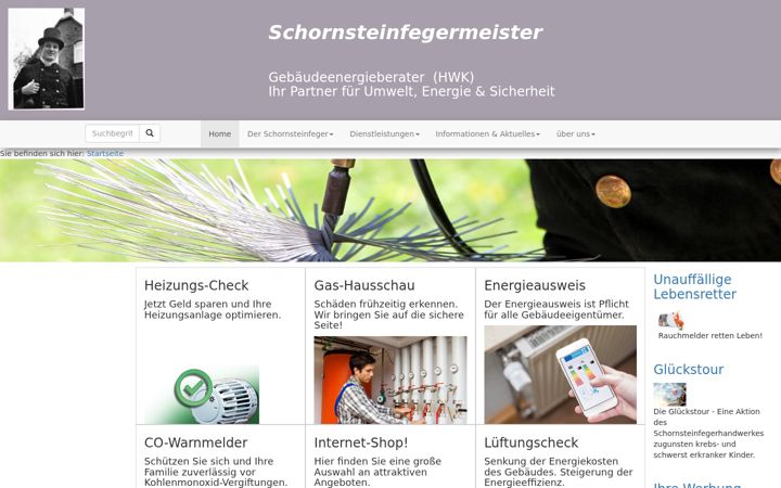 Captura de pantalla de energieberater-rosbach.de