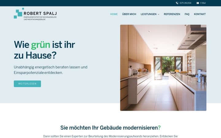 Screenshot of energieberater-spalj.de