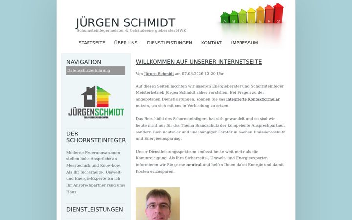 Screenshot of energieberaterschmidt.de