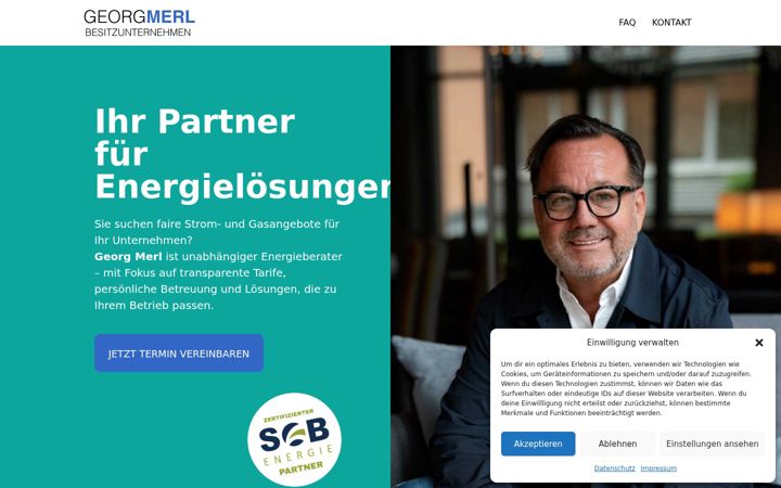 Screenshot of energieberatung-georgmerl.de