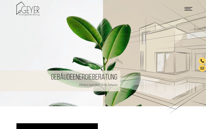 Screenshot of energieberatung-geyer.de
