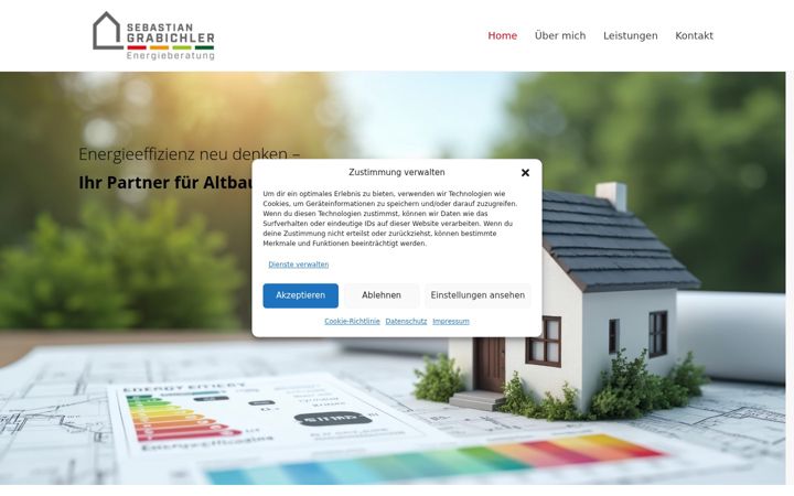 Screenshot of energieberatung-grabichler.de