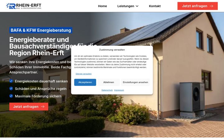 Screenshot of energieberatung-rhein-erft.de