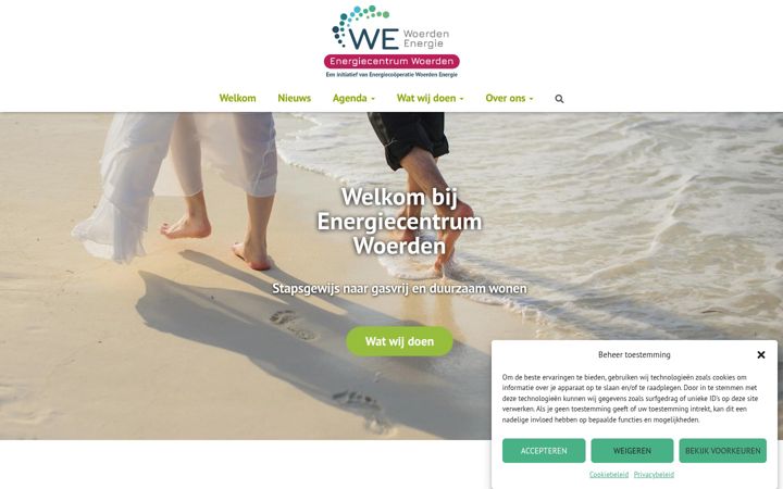 Skjámynd af energiecentrumwoerden.nl