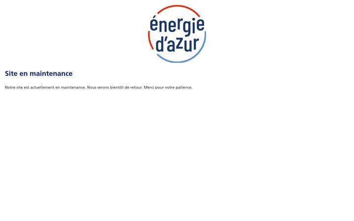 Screenshot of energiedazur.fr