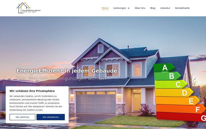 Screenshot of energieeffizienz-agentur.de