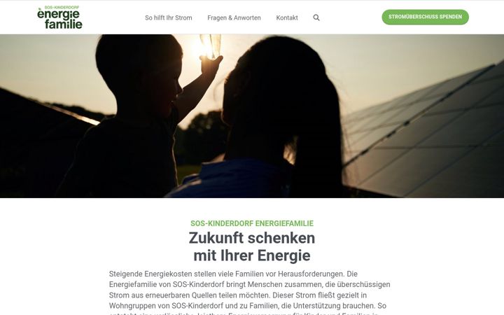Screenshot of energiefamilie.at