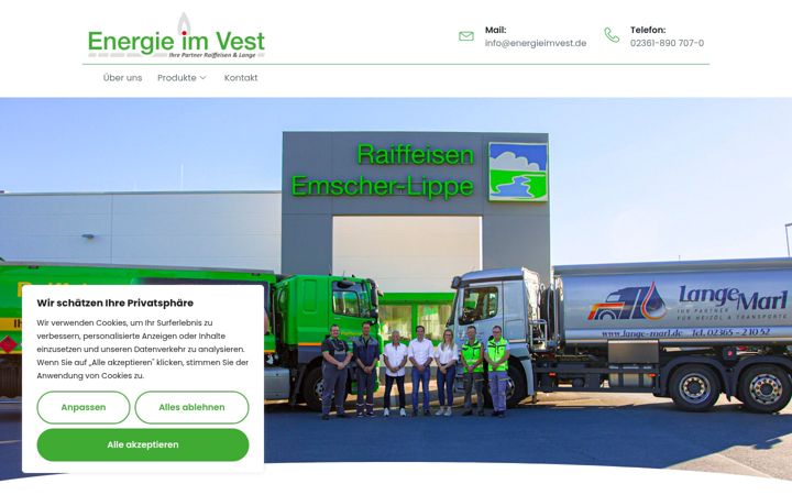 Screenshot di energieimvest.de