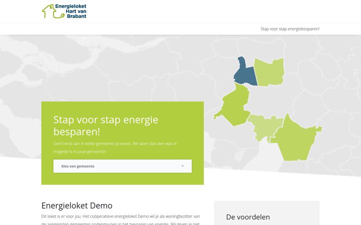 Screenshot του energieloketdemo.nl