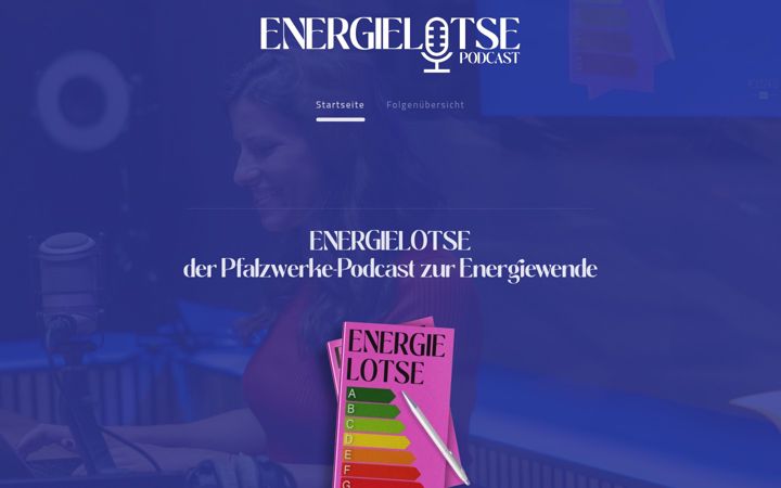 Screenshot di energielotse-podcast.de