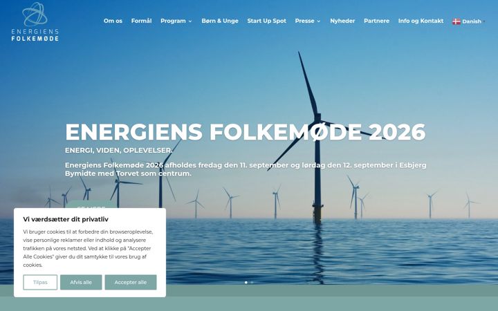 Képernyőkép: energiensfolkemode.dk