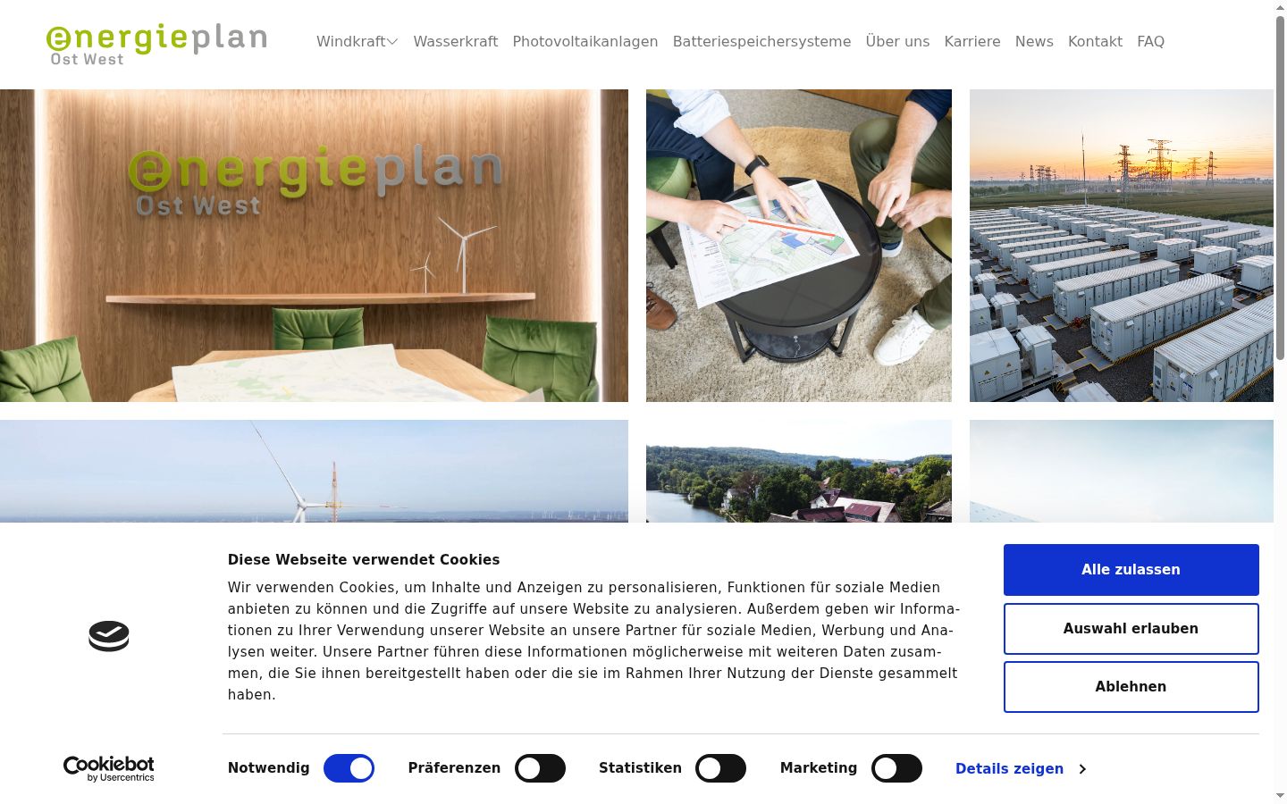 Screenshot tal-banner tal-kunsens muri qabel kwalunkwe interazzjoni