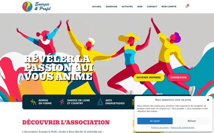 Screenshot of energieprofil.fr