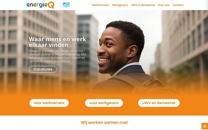 Ekraanipilt saidist energieq.nl