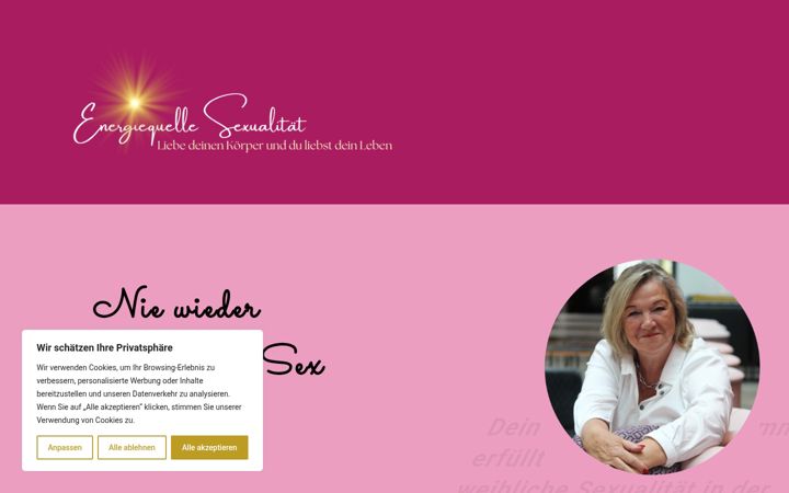 Screenshot of energiequellesexualitaet.de