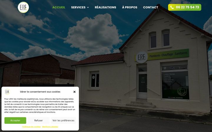 Screenshot of energierenouvelableflorido.fr