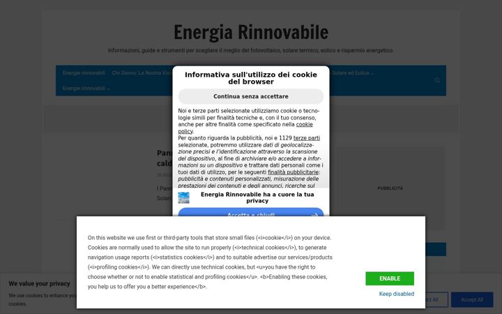 Captura de ecrã de energierinnovabili.altervista.org