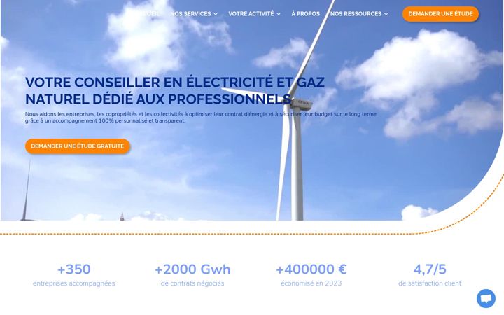 Screenshot of energies-assist.fr