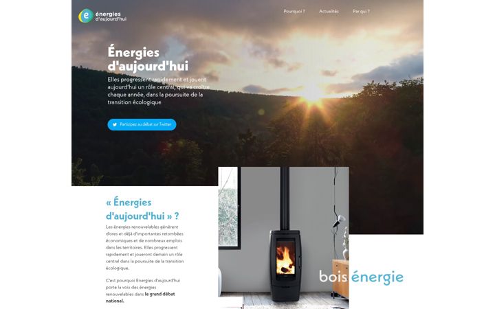 Screenshot of energies-aujourdhui.fr
