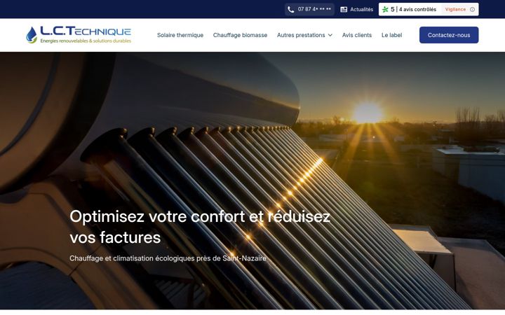 Screenshot of energies-lctechnique.fr