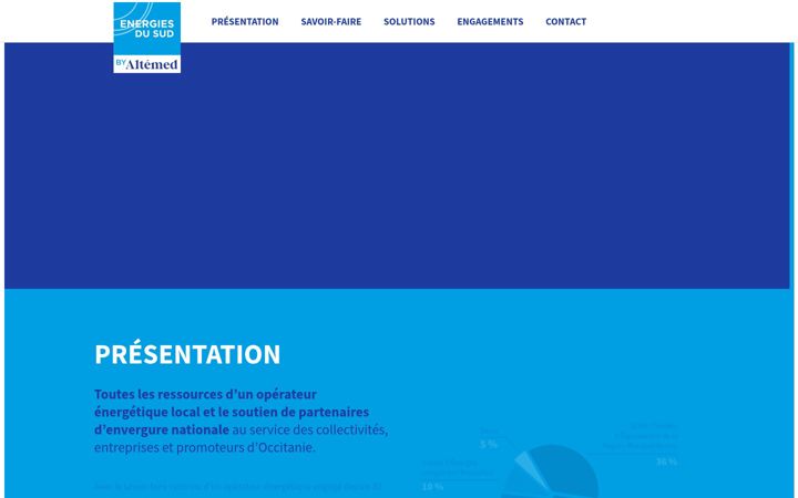 Screenshot of energiesdusud.fr