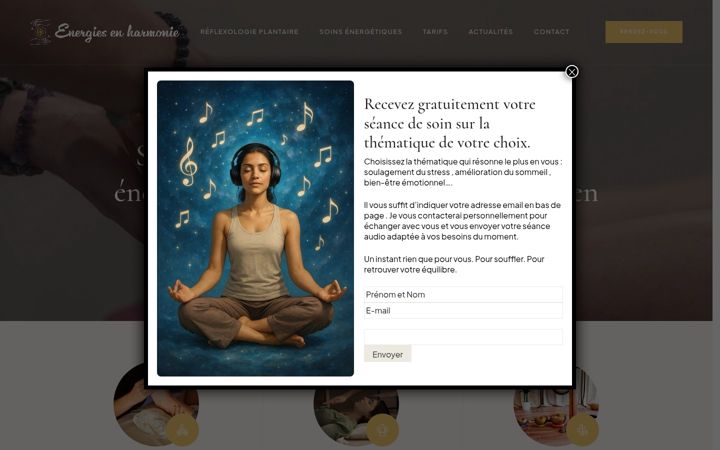 Screenshot of energiesenharmonie.fr